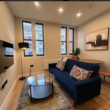 Centre 1-bed Modern & Cozy Lägenhet Leeds (West Yorkshire)